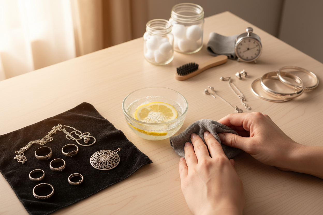 How to look after your sterling silver jewellery