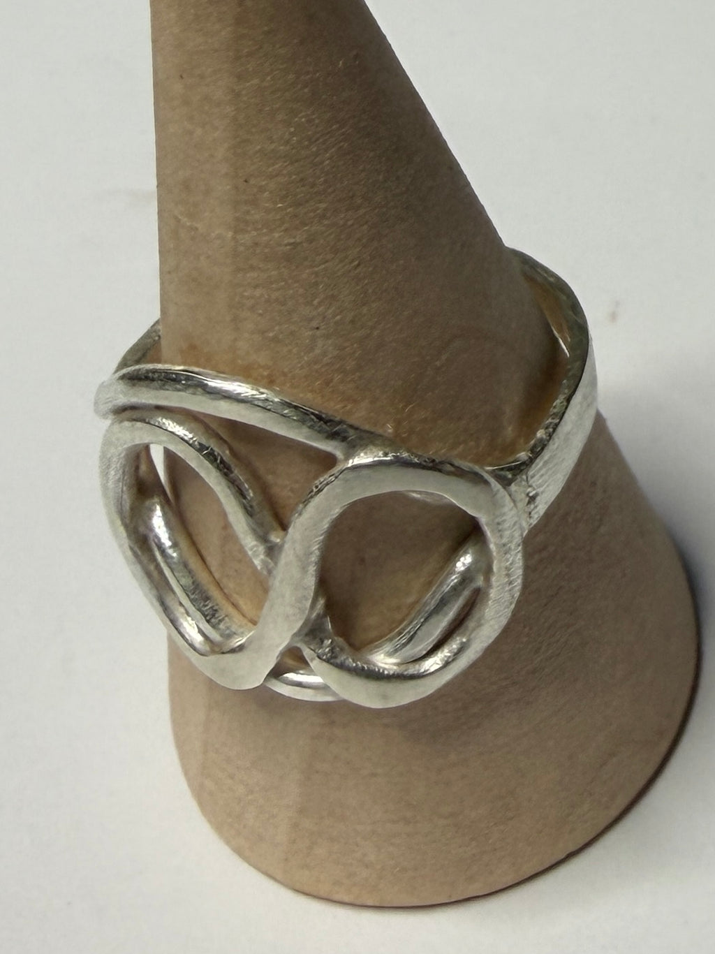 Handmade sterling silver Celtic ring