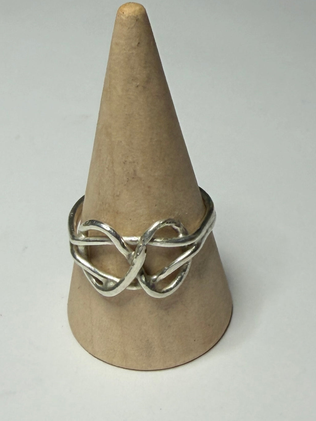 Handmade sterling silver Celtic ring