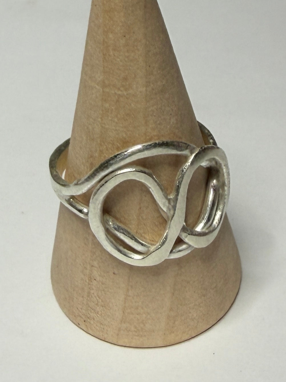 Handmade sterling silver Celtic ring