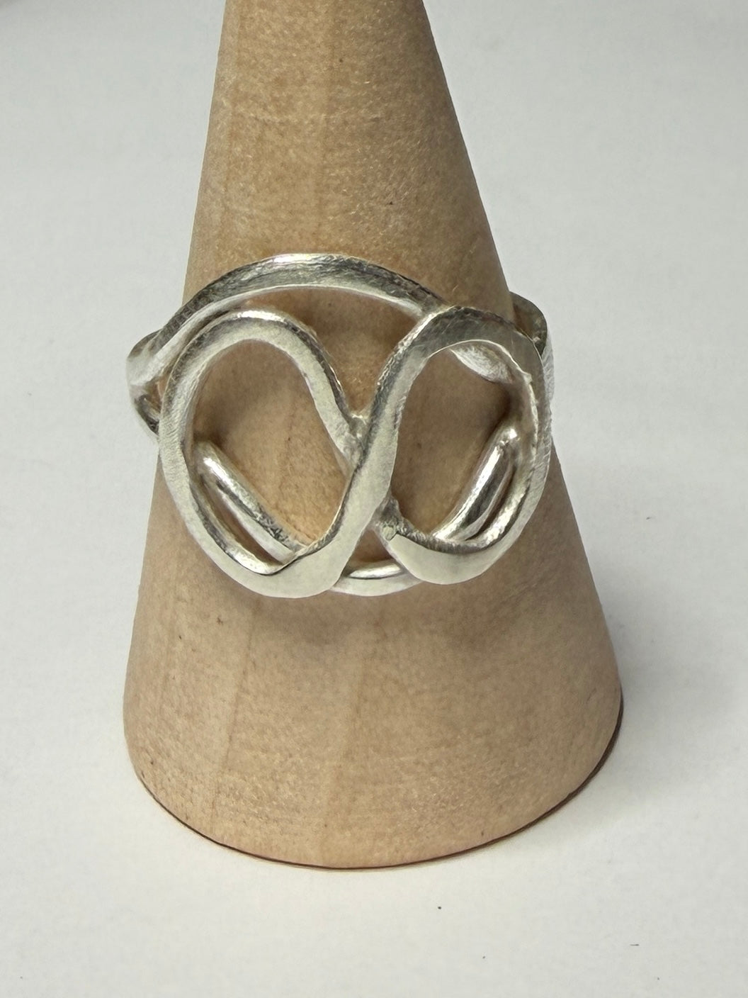 Handmade sterling silver Celtic ring