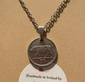 Irish Decimal Coin Necklace 19.5 inch stainless steel. Various types